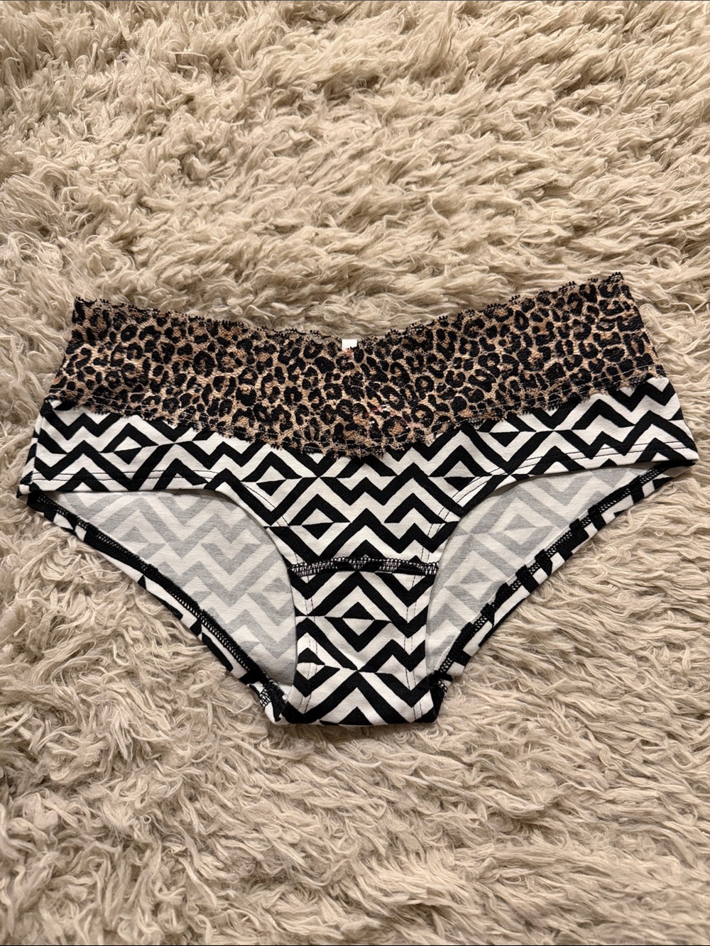 NWT VTG Y2K Victoria's Secret PINK Extra Low Rise Hipster Small